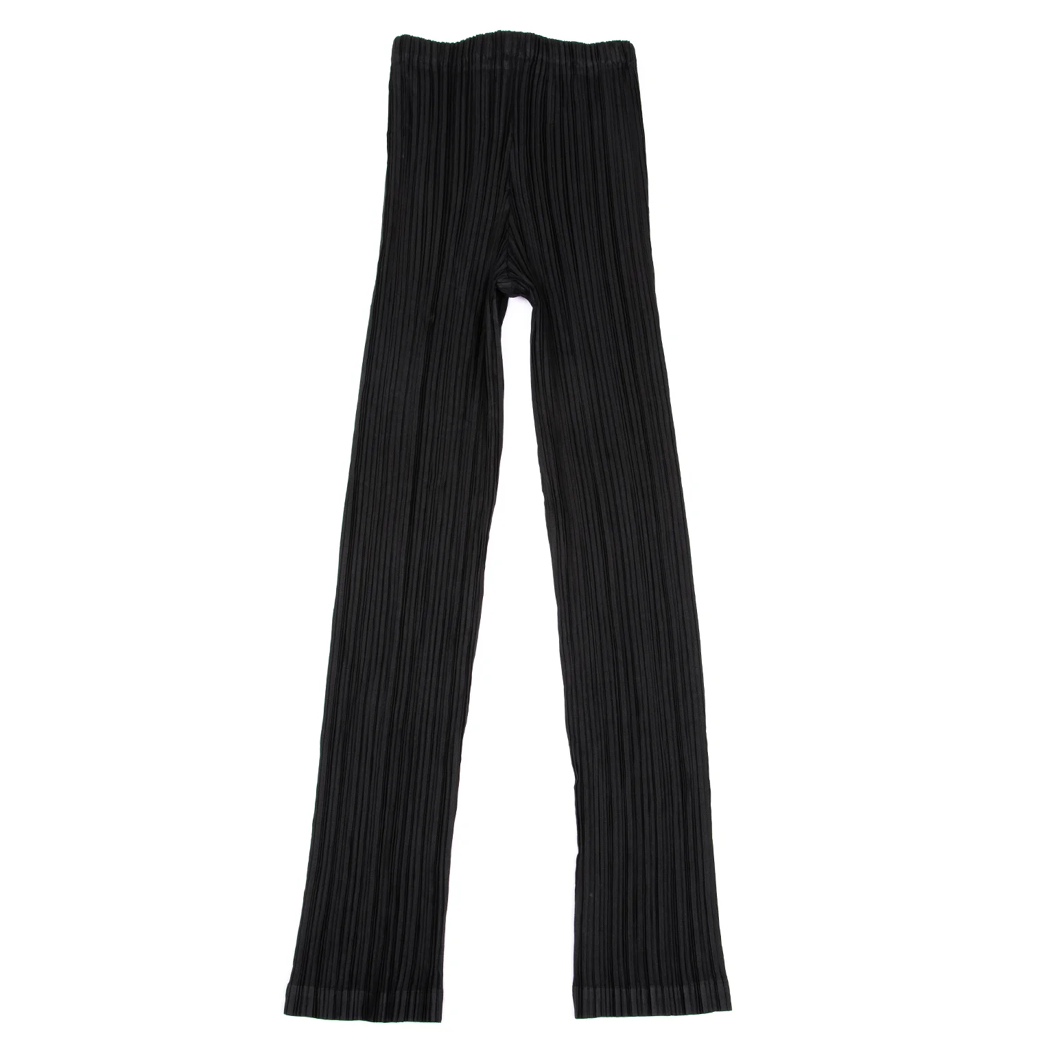イッセイミヤケISSEY MIYAKE プリーツパンツ 黒M | DCブランド