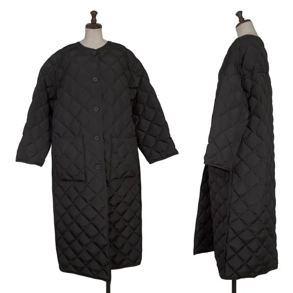 CITYSHOP No-collar Quilted Down Coat Black 38 K-153760_001