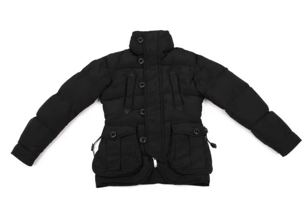 ディースクエアードDSQUARED2 ニット切替ネックダウンジャケット 黒38 K-153761_002