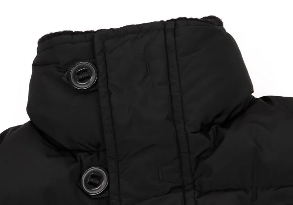ディースクエアードDSQUARED2 ニット切替ネックダウンジャケット 黒38 K-153761_004