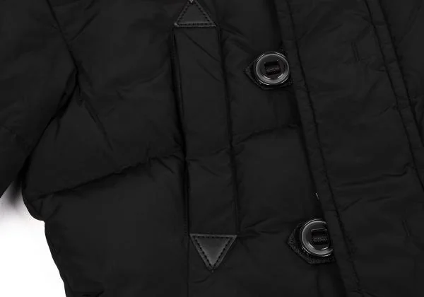 ディースクエアードDSQUARED2 ニット切替ネックダウンジャケット 黒38 K-153761_006