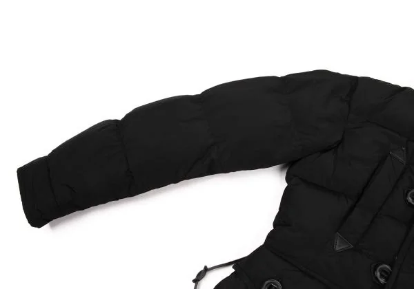 ディースクエアードDSQUARED2 ニット切替ネックダウンジャケット 黒38 K-153761_007