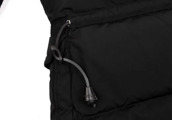ディースクエアードDSQUARED2 ニット切替ネックダウンジャケット 黒38 K-153761_016