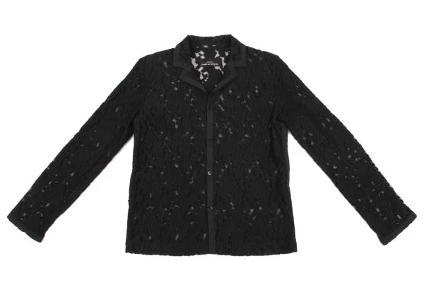 tricot COMME des GARCONS Floral Embroidery Mesh Jacket K-153790_002