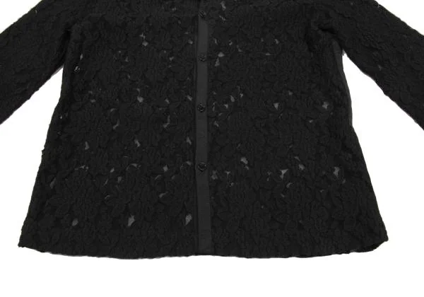 tricot COMME des GARCONS Floral Embroidery Mesh Jacket K-153790_009