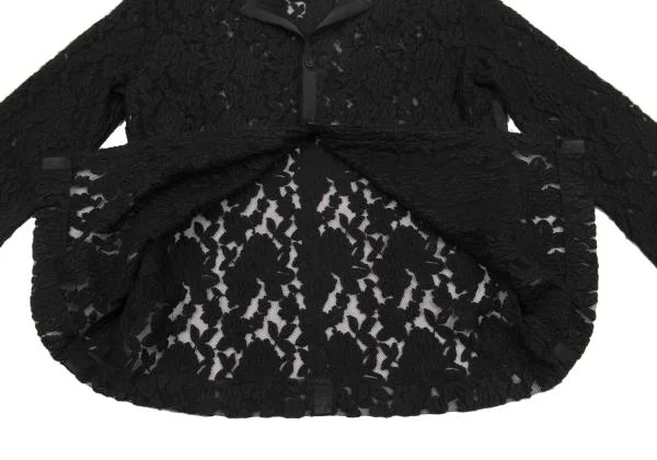 tricot COMME des GARCONS Floral Embroidery Mesh Jacket K-153790_010