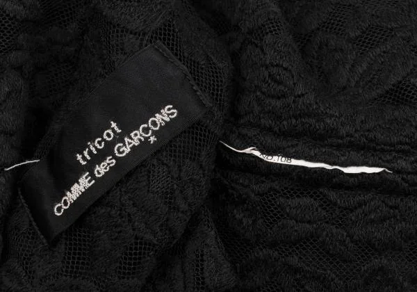 tricot COMME des GARCONS Floral Embroidery Mesh Jacket K-153790_017