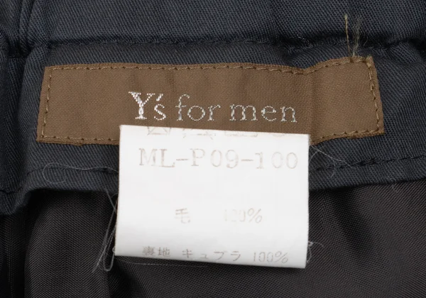 Y's for men Wool Gaba Wide Pants K-153809_012