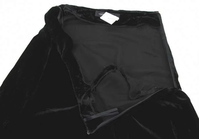 ヨウジヤマモト ノアール Yohji Yamamoto NOIR ベルベット