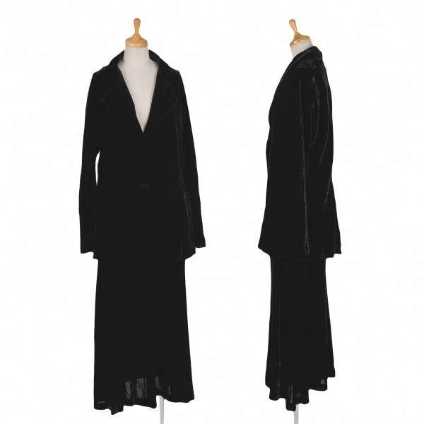 2000SS yohji yamamoto +NOIR ロングスカート（NB-S14-210）