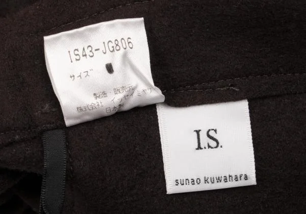 sunao kuwahara I.S. Wool Felt Design Sailor Skirt K-153811_012