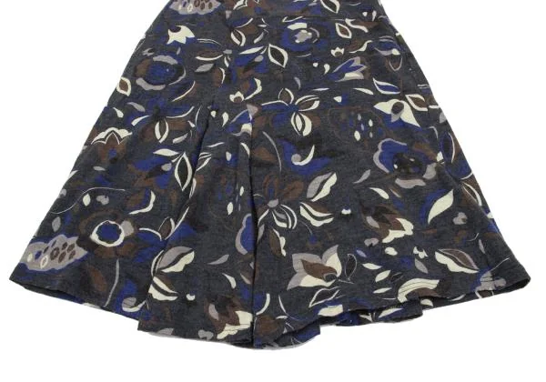 Plantation Floral Printed Knit Skirt K-153816_005