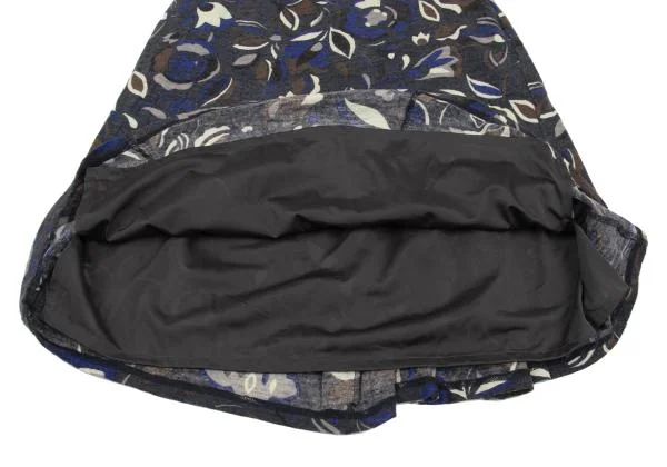 Plantation Floral Printed Knit Skirt K-153816_007