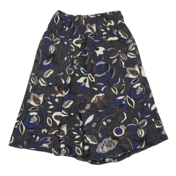 Plantation Floral Printed Knit Skirt K-153816_008