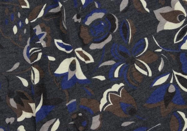 Plantation Floral Printed Knit Skirt K-153816_009