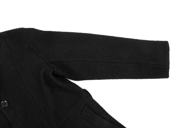 Plantation Stand Collar Boiled Wool Coat K-153818_006