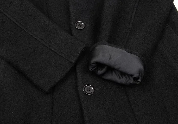 Plantation Stand Collar Boiled Wool Coat K-153818_007
