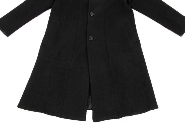 Plantation Stand Collar Boiled Wool Coat K-153818_008