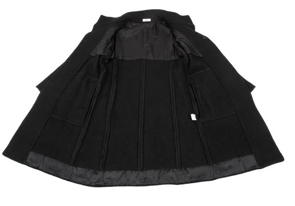 Plantation Stand Collar Boiled Wool Coat K-153818_010