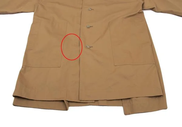 Plantation inn. Cotton Poly Balmacaan Coat K-153819_011