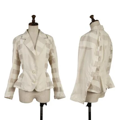 ISSEY MIYAKE FETE A-POC INSIDE Side Striped Switching 2B Jacket