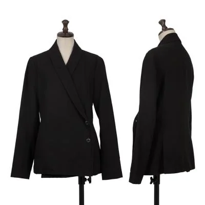 ISSEY MIYAKE FETE Shawl Collar Wool Jacket