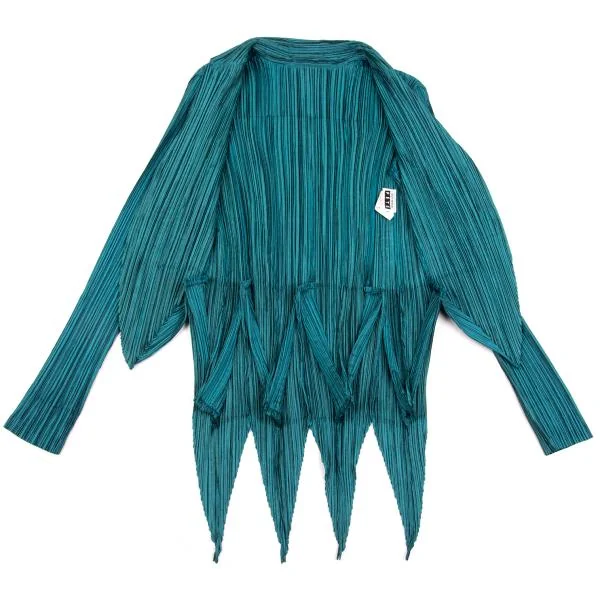 希少】 ISSEYMIYAKE FETE イッセイミヤケ プリーツポンチョ