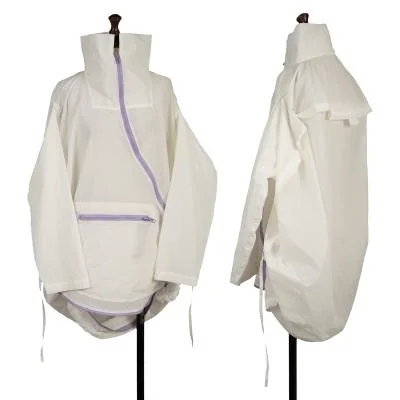 ISSEY MIYAKE PLEATS(T.) Nylon Circle Silhouette Packable Jacket