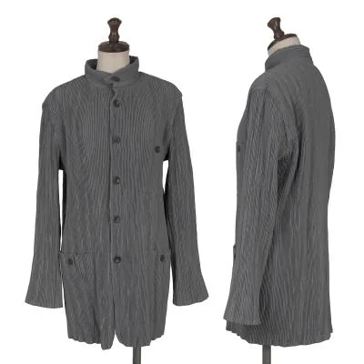 ISSEY MIYAKE Pleated Shirt Jacket