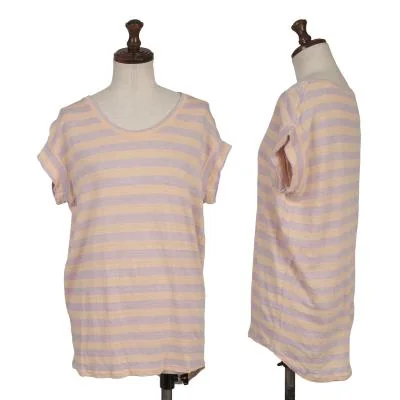 TSUMORI CHISATO Linen Jersey Stripe Top