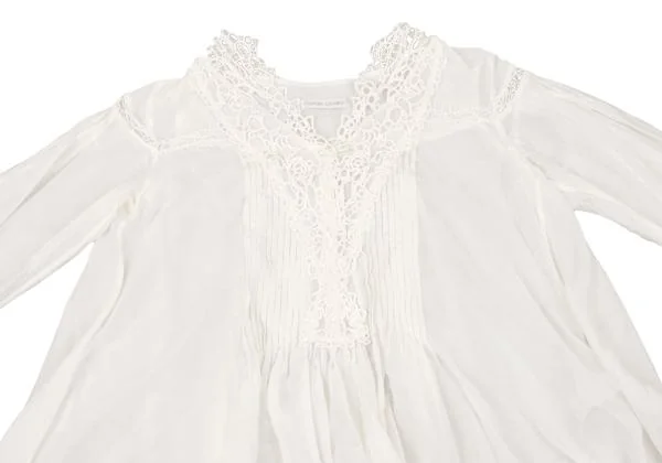 TSUMORI CHISATO Cotton Silk Lace Switching Top K-153873_003