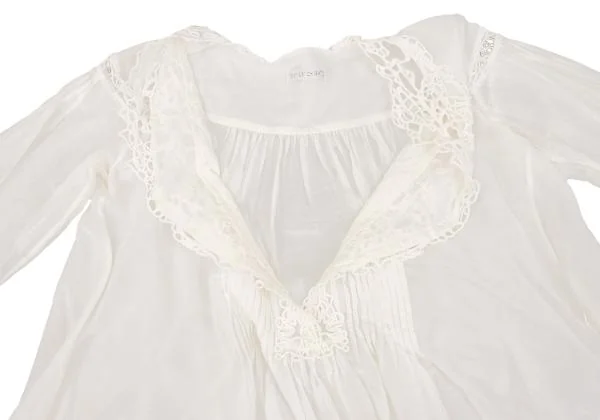TSUMORI CHISATO Cotton Silk Lace Switching Top K-153873_005