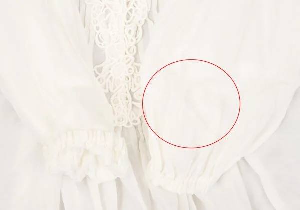 TSUMORI CHISATO Cotton Silk Lace Switching Top K-153873_007