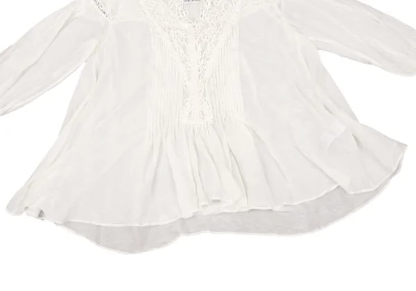 TSUMORI CHISATO Cotton Silk Lace Switching Top K-153873_009