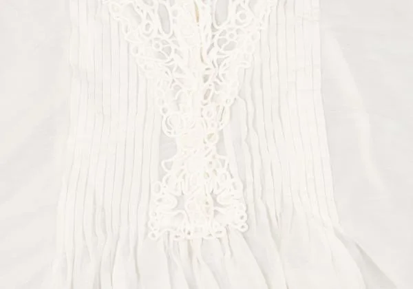 TSUMORI CHISATO Cotton Silk Lace Switching Top K-153873_010