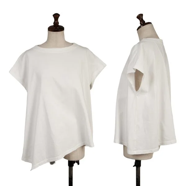 zucca Asymmetry Big Silhouette Sleeveless Top White M K-153881_001