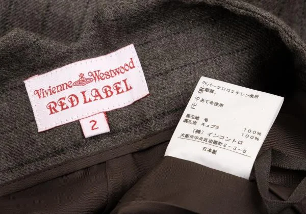 Vivienne Westwood Red Label Wool Stripe Dropped Crotch Pants K-153904_013