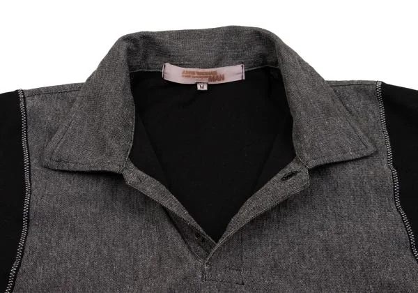 JUNYA WATANABE MAN COMME des GARCONS Dyed Tape Embellished Polo Shirt K-153910_006