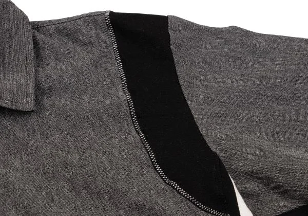 JUNYA WATANABE MAN COMME des GARCONS Dyed Tape Embellished Polo Shirt K-153910_007
