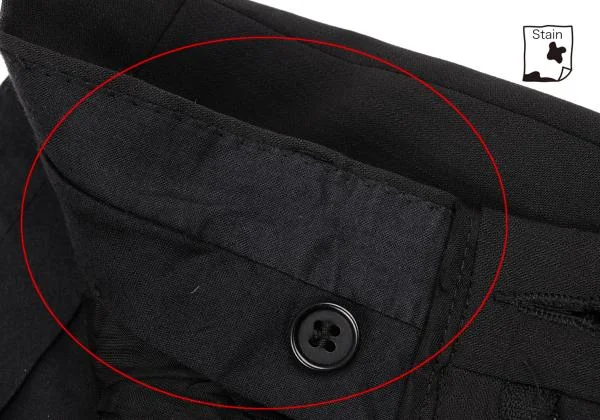 EMPORIO ARMANI Wool Center Crease Pants K-153919_010