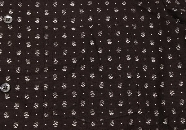 HELMUT LANG Flower Print Cotton Shirt K-153925_005