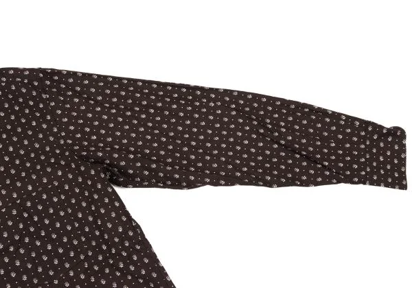 HELMUT LANG Flower Print Cotton Shirt K-153925_006