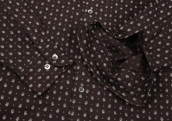 HELMUT LANG Flower Print Cotton Shirt K-153925_007