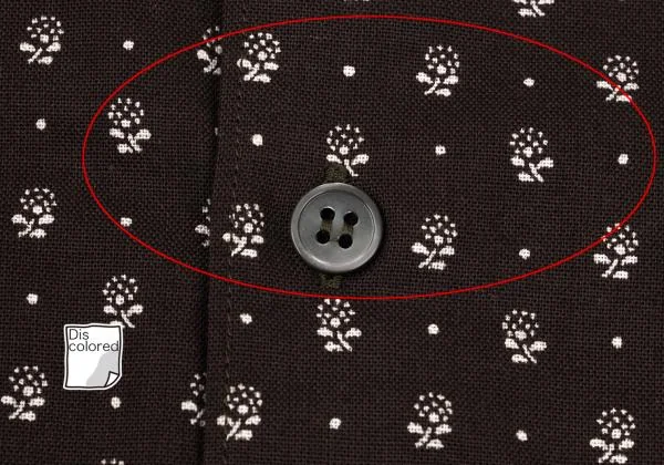 HELMUT LANG Flower Print Cotton Shirt K-153925_009