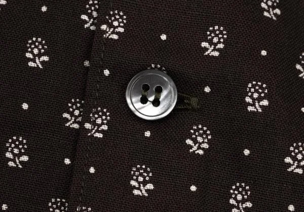 HELMUT LANG Flower Print Cotton Shirt K-153925_010