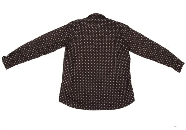 HELMUT LANG Flower Print Cotton Shirt K-153925_014