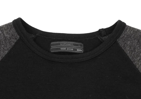SOPHNET Raglan Switching Knit T shirt K-153926_003