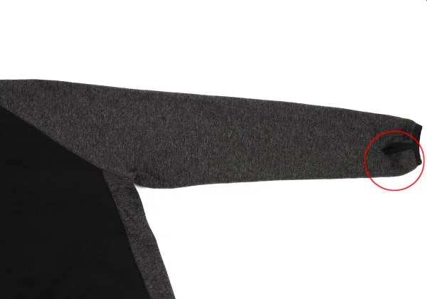 SOPHNET Raglan Switching Knit T shirt K-153926_004