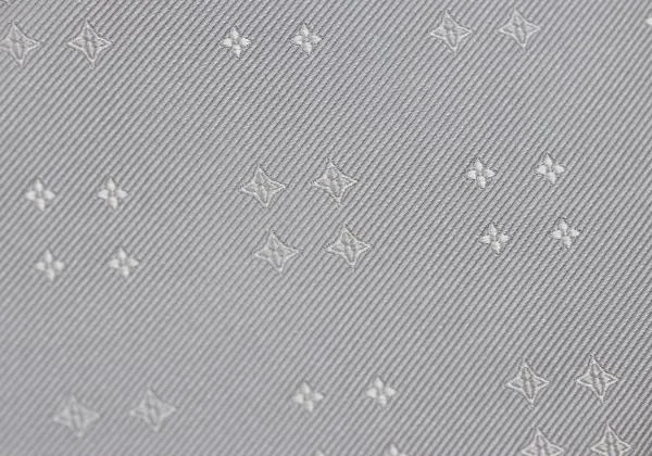 ルイヴィトンLouis Vuitton モノグラムスタージャガードネクタイ グレー K-153929_005