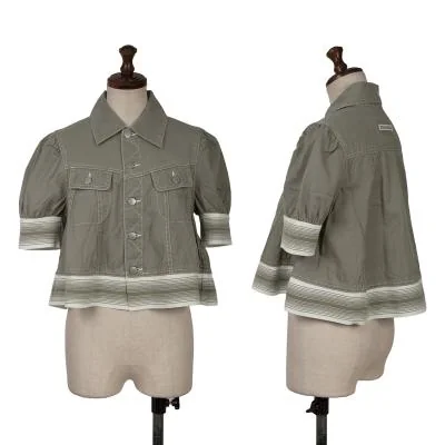 Jean Paul GAULTIER Switching Design Short Sleeve Jacket
